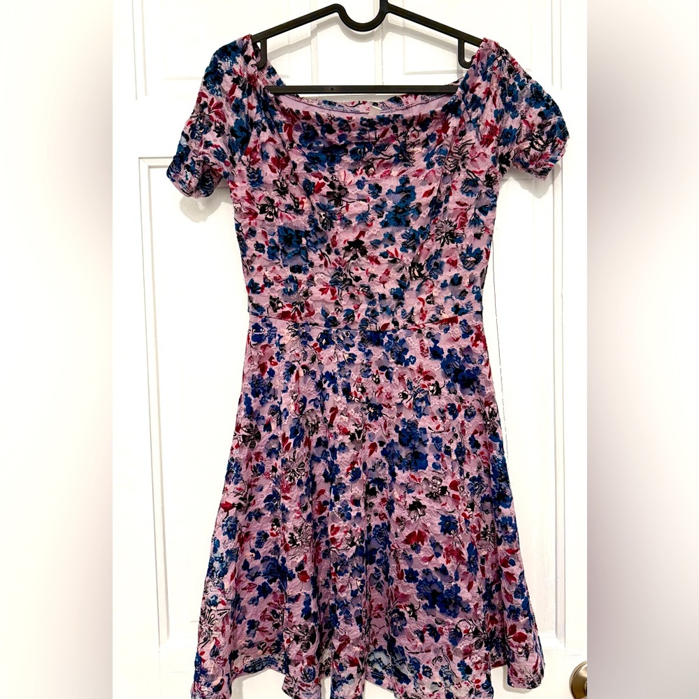 Floral Off-Shoulder Dress
